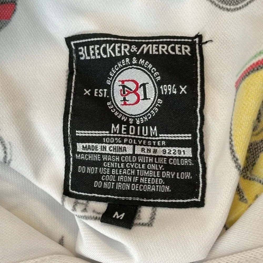 Bleecker & Mercer Short Sleeve Polo Luxury Car Logo Men’s‎ Size Medium - Picture 5 of 5